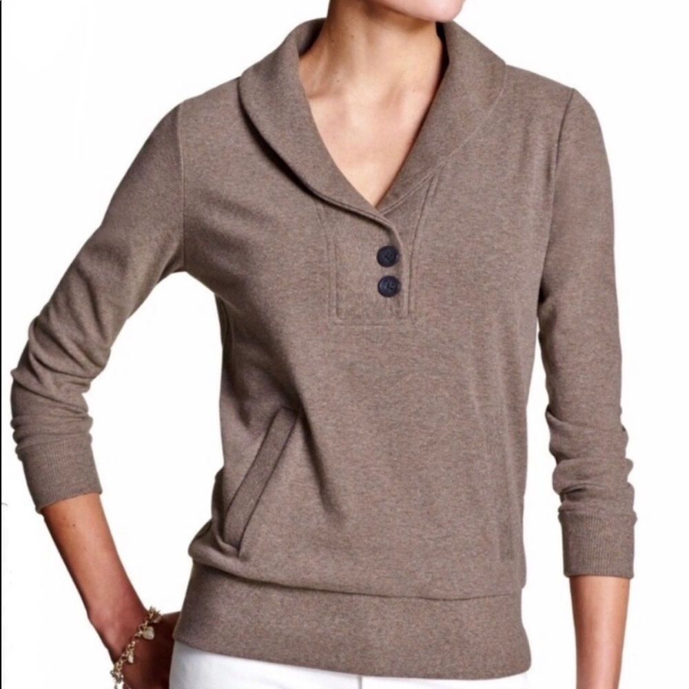 Banana republic Bottom Shawl Pullover Sweater XS